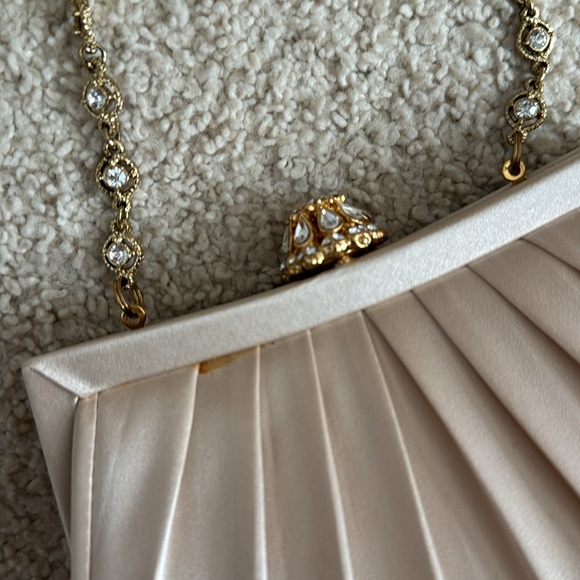 Champagne clutch by Nordstrom. - Picture 6 of 8